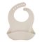 Canpol babies Szilikon előke zsebbel - krémszín