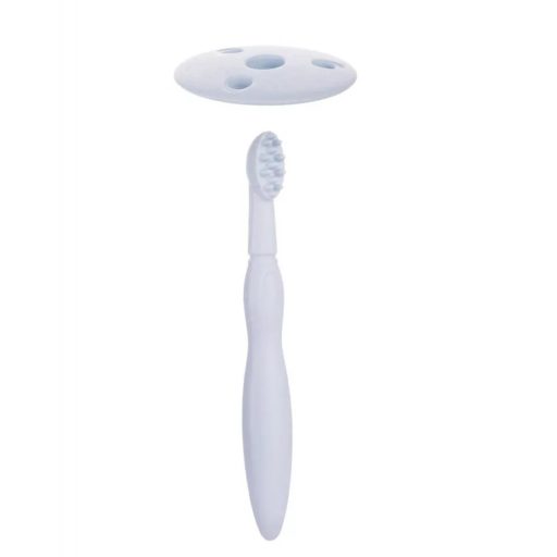 Canpol babies Szilikon fogkefe, fogzás és ínyvédés esetére, kék