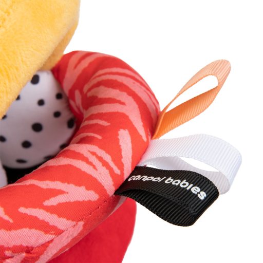 Canpol babies Szenzoros tapintásfejlesztő labda, csörgővel, BabiesBoo