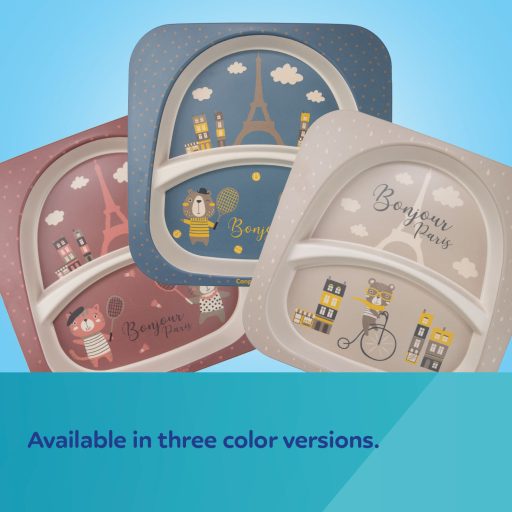 Canpol babies Ebédszett, 5db, BONJOUR PARIS - bézs