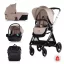 Chipolino Elite 3in1 multifunkciós babakocsi - Tiramisu