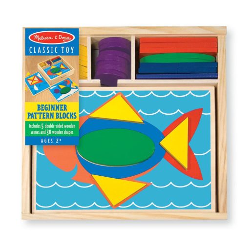 Melissa & Doug Fa készségfejlesztő játék, Formaillesztő