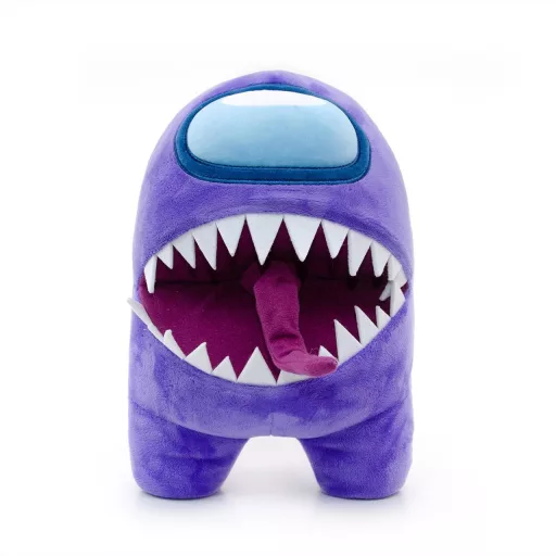 Among Us plüss figura 30 cm - imposztor hajlítható nyelvvel
