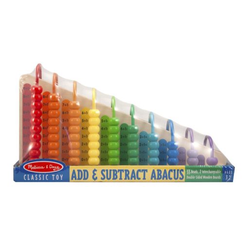 Melissa & Doug fa készségfejlesztő játék, íves abakusz