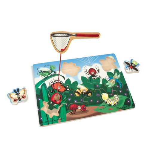 Melissa & Doug Fa készségfejlesztő játék, mágneses lepkeháló