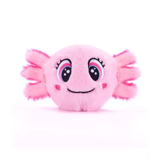 Bouncibles pattogó plüss labda - Bubbles, a rózsaszín axolotl