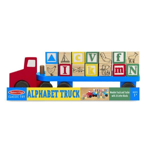 Melissa & Doug betűszállító teherautó
