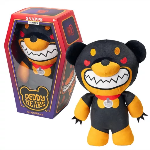 Deddy Bear Hank plüss koporsóban, 4. sorozat, 30 cm-es - Snappers