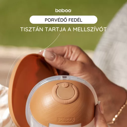 Baboo elektomos hordható DUPLA mellszívó