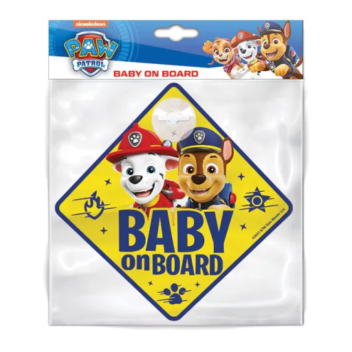 Seven Polska Baby on board tábla - Mancs Őrjárat fiú