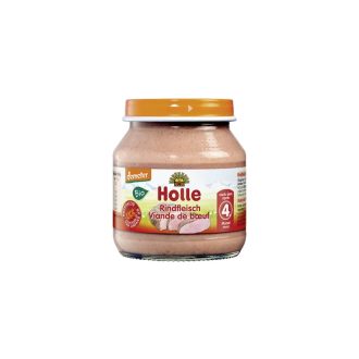 Holle Bio Marhahús üveges bébiétel, demeter 125g