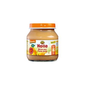 Holle Bio Körte üveges bébiétel, demeter 125g