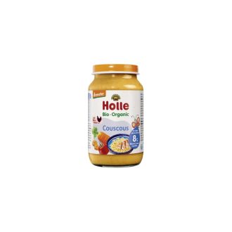 Holle Bio Kuszkusz üveges bébiétel, demeter 220g