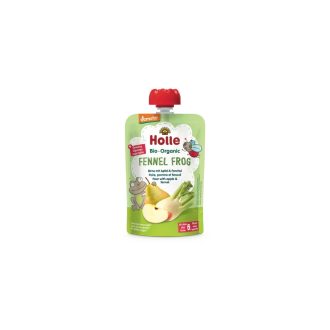   Holle Bio Fennel Frog - Tasak körte alma édesköményel 100g demeter