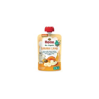   Holle Bio Banana Lama - Tasak banán, alma, mangó, sárgabarack 100g demeter