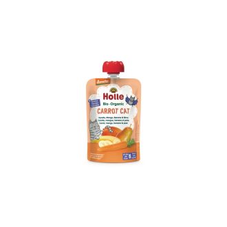   Holle Bio Cat Carrot - Tasak sárgarépa, mangó, banán és körte 100g demeter