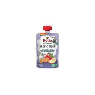   Holle Bio Tropic Tiger - Tasak Alma mangóval és maracujával 100g demeter