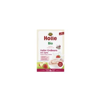   Holle Bio Zab tejkása eperrel és almával 6 hónapos kortól 250g