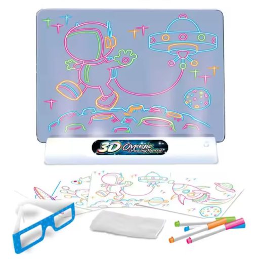 Mini 3D Magic Drawing Pad – Kreatív rajzolás új dimenzióban