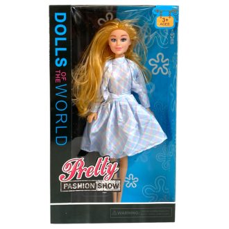 Baba, vékony, divatos, 18x34 cm dob. 4 db/displ.