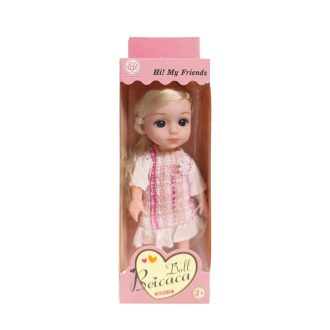   Baba, hagyományos, üvegszemű, 4 féle, 16 cm, 7x22 cm dob.