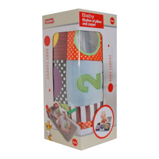 Bébi hasaltató, activity szőnyeg, textil, 44x18 cm dob.