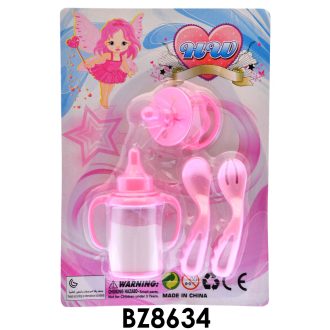 Babaápoló klt., + varázscumisüveg, 14x20 cm lapon