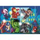 Puzzle, Marvel szuperhősök, 30 db-os, 20x15 cm dob.