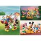 Puzzle, Disney, Mickey és barátai, 3x48 db-os, környezetbarát, 24x16 cm dob.