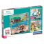 Puzzle, Disney, klasszikusok, 3x48 db-os, 29x19 cm dob.