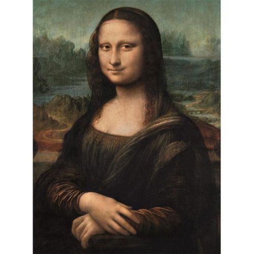 Puzzle, Mona Lisa, 500 db-os, 34x25 cm dob.