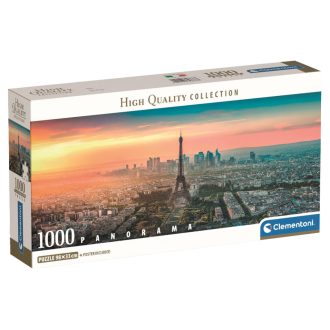   Puzzle, Párizsi panoráma, 1000 db-os, poszterrel, 33x18 cm dob.