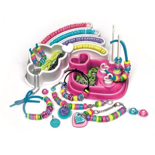 Karkötő készítő, gyöngy klt., 28x22 cm dob.