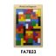 Fa tetrisz, 18,5x27,5 cm pvc csom