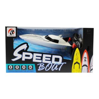   R/C motorcsónak, el., fullfunkc., vízben megy, hajó ,2 szín, 19,5x6,5 cm dob.ajó