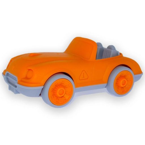 Autó, Homokozós, nyitott, 16 cm, hálós csom.