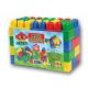 Építőkocka klt., Maxi Blocks, 60 db-os, fólia csom., 25x13x18 cm
