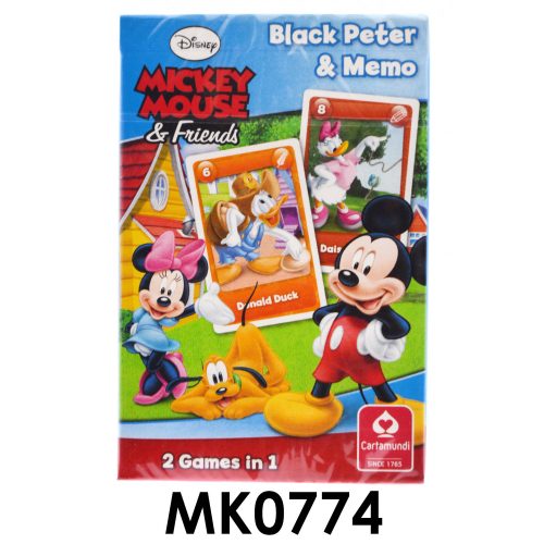 Memória kártya, Mickey Mouse, MINI , Fekete Péter