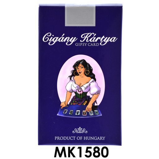 Kártya, Cigánykártya, 6,5x10 cm dob.