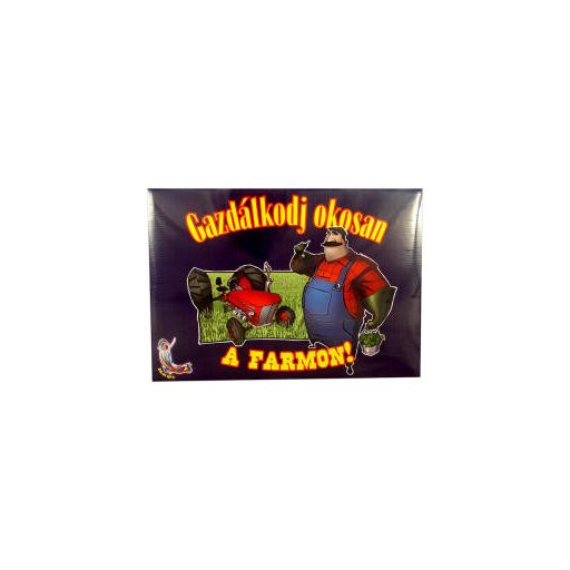 Gazdálkodj okosan a farmon, 36x26 cm dob.