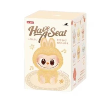   Labubu plüss kulcstartó, 6 féle, Have a seat, DARABÁRAS! 15 cm, 6 db/disp.