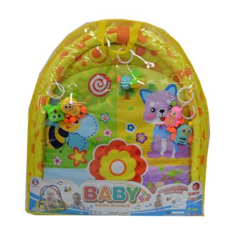   Bébi torna, + játszószõnyeg, csörgõ, 66x61 cm, PVC táskában