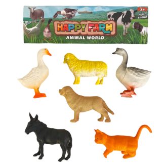 Állat klt., háziállat, 6 db, 25x18+ cm zacsk.