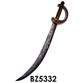 Kard, bronzmarkolattal, 64 cm