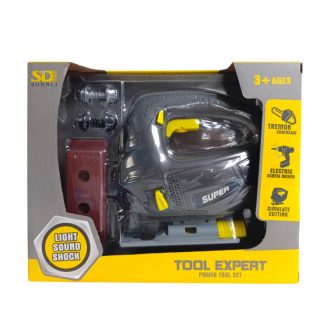 Szerszámgép klt., el., stihlfûrész, kieg., 27x22 cm dob.