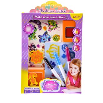   Testmatrica klt., tetoválás + filctoll, smink, 18x25+ cm dob.