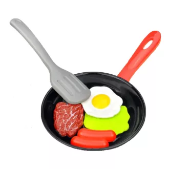 Étel klt., + serpenyõ, 26 cm, hálós