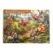 Fa ki-berakó, fogantyús, elemes, hanggal, Húsvéti, 30x21 cm pvc csom (2xAAA)