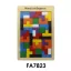 Fa tetrisz, 18,5x27,5 cm pvc csom