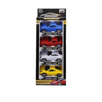 Autó klt., 4 db, 8 cm, 10x24+ cm dob.